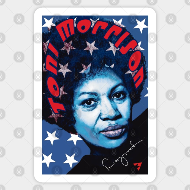 Toni Morrison Sticker by Exile Kings 